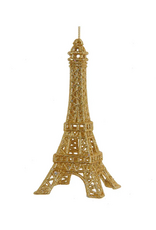 Gold Eiffel Tower Ornament