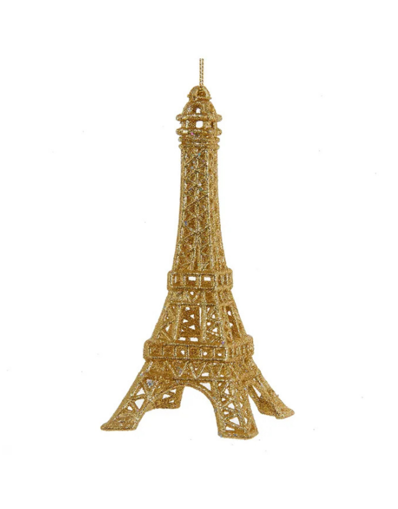 Gold Eiffel Tower Ornament