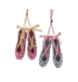 Glitter Ballet Shoes Ornament