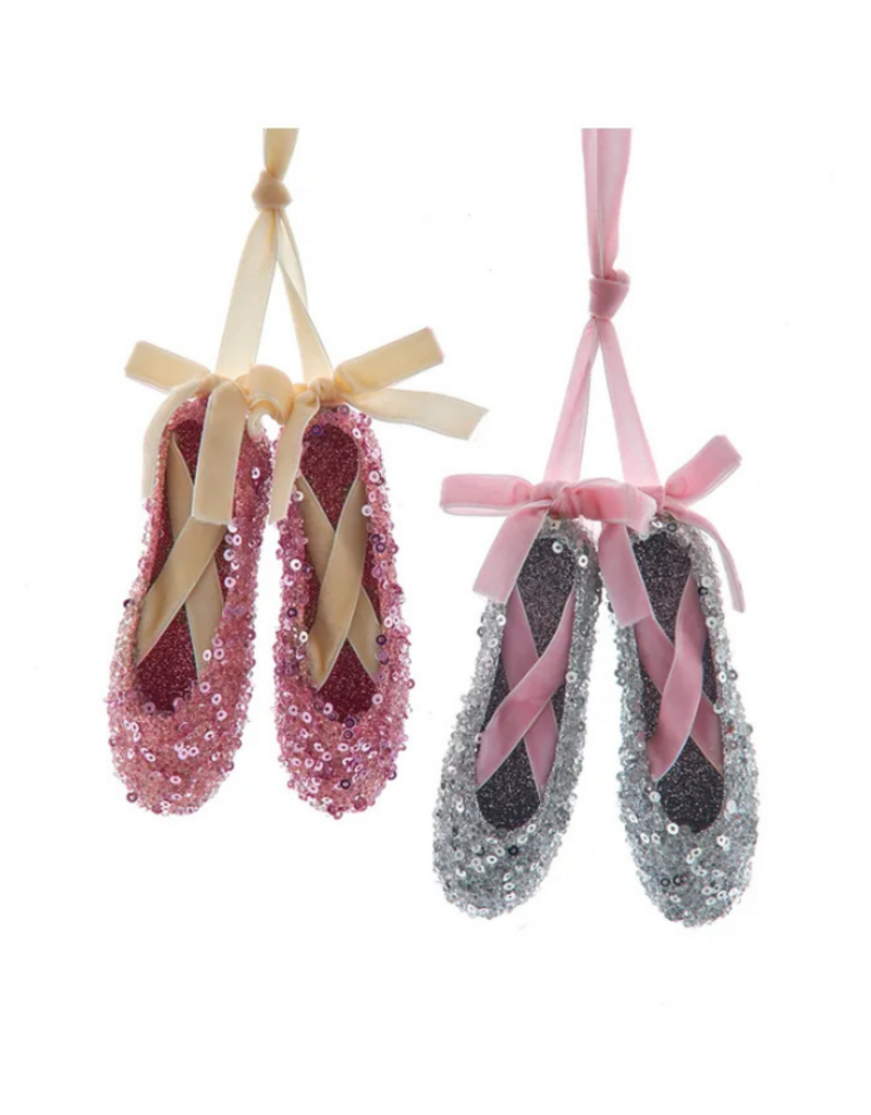 Glitter Ballet Shoes Ornament