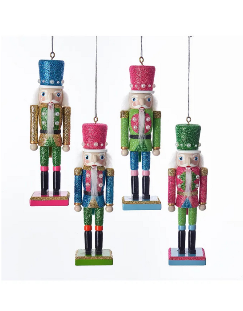 Nutcracker With Pearls Ornament