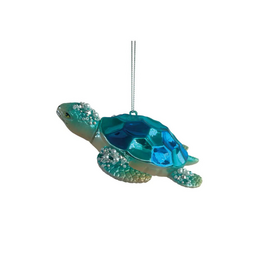 Blue & Green Tortoise Ornament
