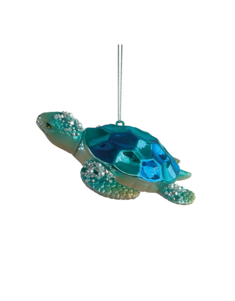 Blue & Green Tortoise Ornament
