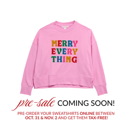 Shiraleah PRE-SALE COMING SOON! Merry Everything Relaxed Sweatshirt