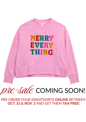 Shiraleah PRE-SALE COMING SOON! Merry Everything Relaxed Sweatshirt