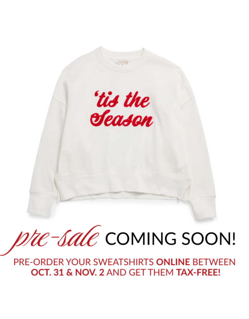 Shiraleah PRE-SALE COMING SOON! Fa La La Relaxed Sweatshirt