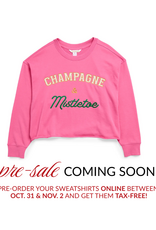 Shiraleah PRE-SALE COMING SOON! Champagne & Mistletoe Lounge Sweatshirt