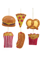 Bedazzled Fabric Foods Ornament
