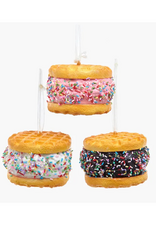 Foam Waffle Ice Cream Sandwhich Ornament