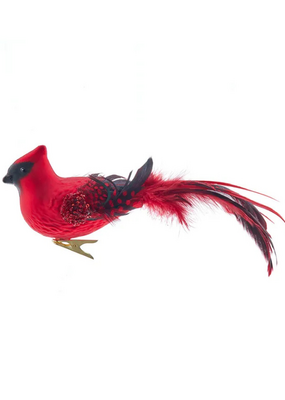 Cardinal Bird Clip Ornament