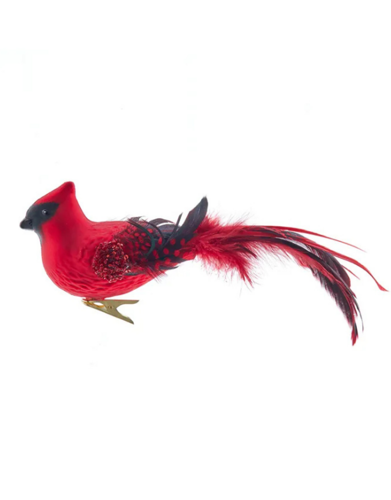 Cardinal Bird Clip Ornament