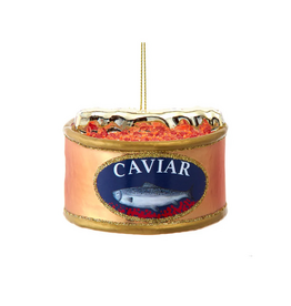 Glass Caviar Ornament
