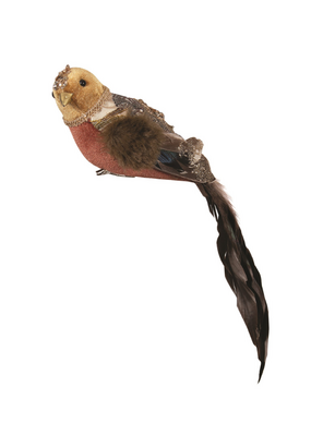 Gold Bird Clip Ornament