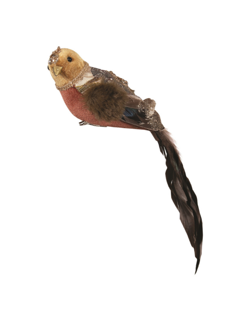 Gold Bird Clip Ornament