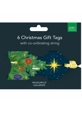 Celestial Christmas Trees Gift Tags by Museums & Galleries