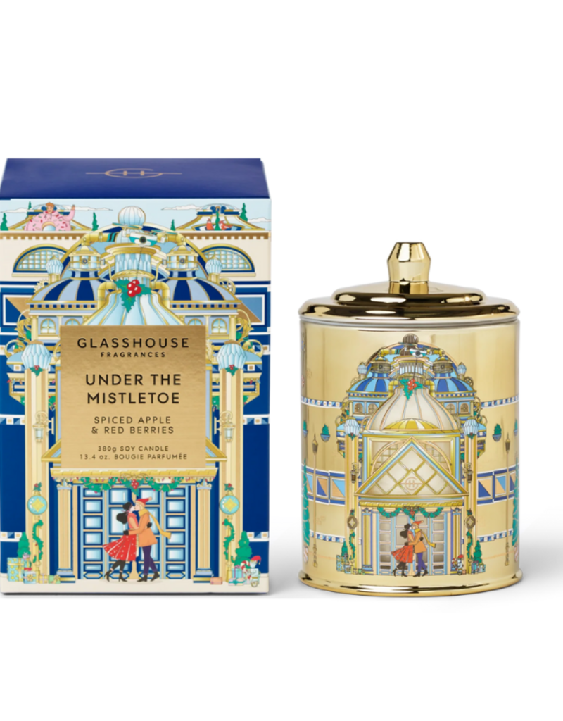 Glasshouse Fragrances Under The Mistletoe 13oz Candle  by Glasshouse Fragrances