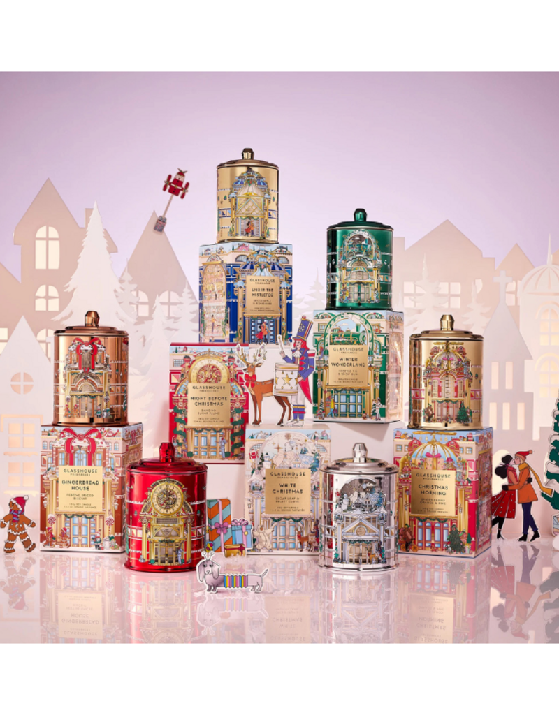 Glasshouse Fragrances Under The Mistletoe 13oz Candle  by Glasshouse Fragrances