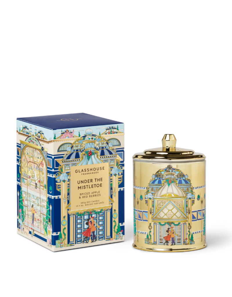 Glasshouse Fragrances Under The Mistletoe 13oz Candle  by Glasshouse Fragrances