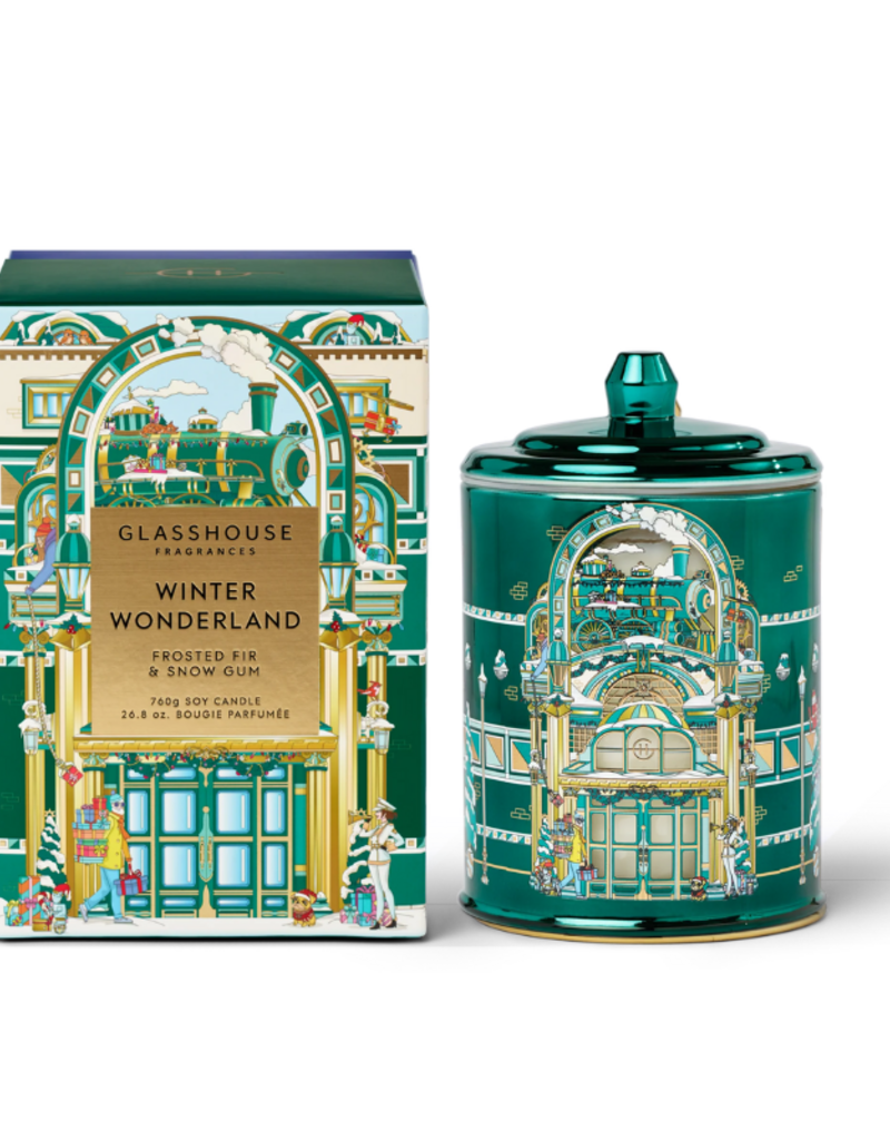 Glasshouse Fragrances Winter Wonderland 13oz Candle by Glasshouse Fragrances