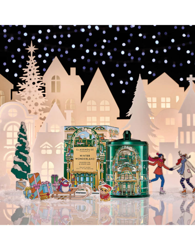 Glasshouse Fragrances Winter Wonderland 13oz Candle by Glasshouse Fragrances