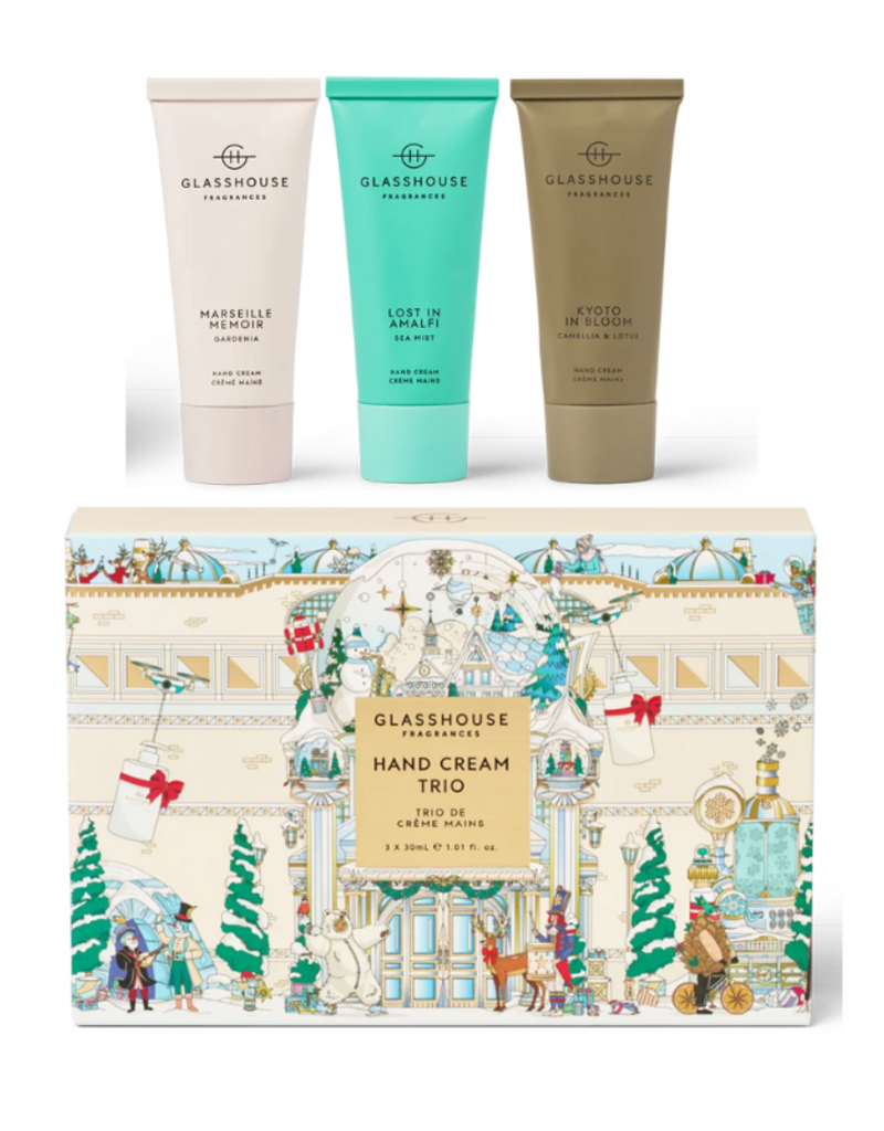 Glasshouse Fragrances Glasshouse Hand Cream Trio by Glasshouse Fragrances