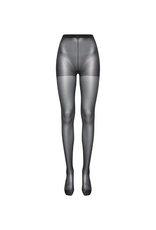 b.young 2 pack of Silk-Look Wikki Stockings in Black by b.young