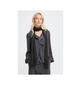 b.young Voet Scarf in True Black by b.young