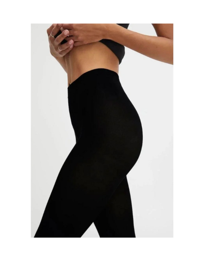 b.young 2 pack of Wikka Microfibre Stockings in Black by b.young