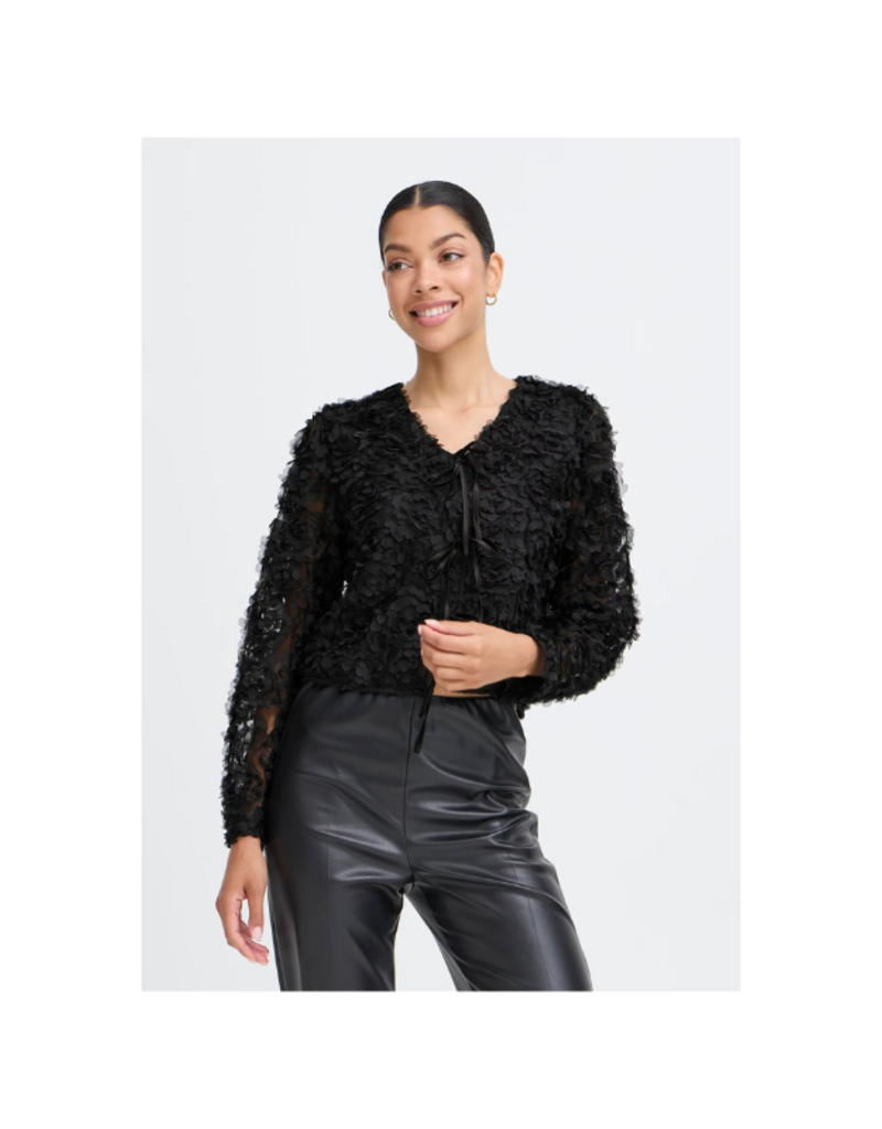 b.young Rosalinda Jacket in True Black by b.young