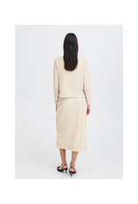 b.young Pary Blouse in Oatmeal by b.young