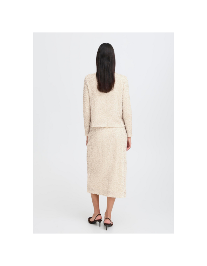 b.young Pary Blouse in Oatmeal by b.young