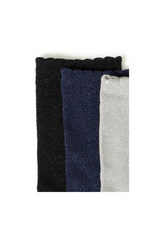 b.young Vilaine Sock Box  in Blue & Silver by b.young