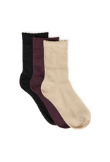 b.young Vilaine Sock Box in  Red & Gold by b.young