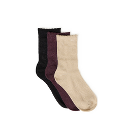 b.young Vilaine Sock Box in  Red & Gold by b.young