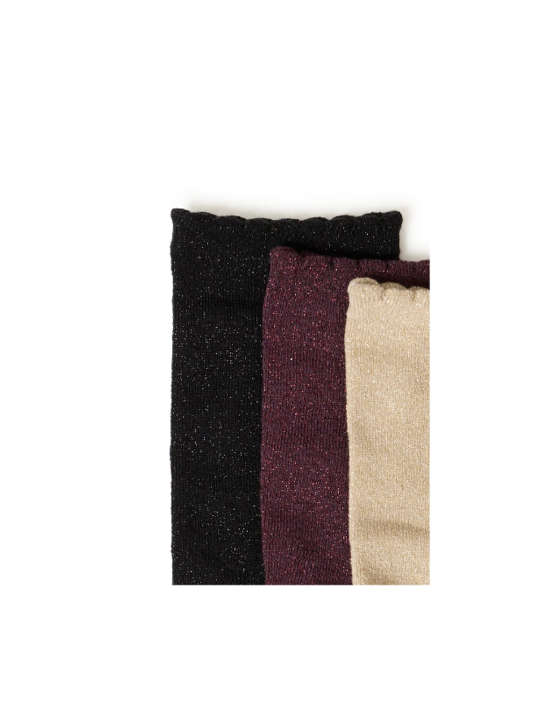 b.young Vilaine Sock Box in  Red & Gold by b.young