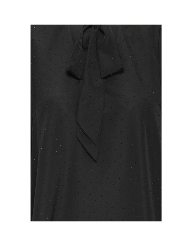 b.young Ikaja Bow Shirt in Meteorite by b.young