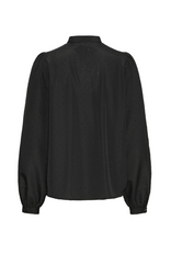 b.young Ikaja Bow Shirt in Meteorite by b.young