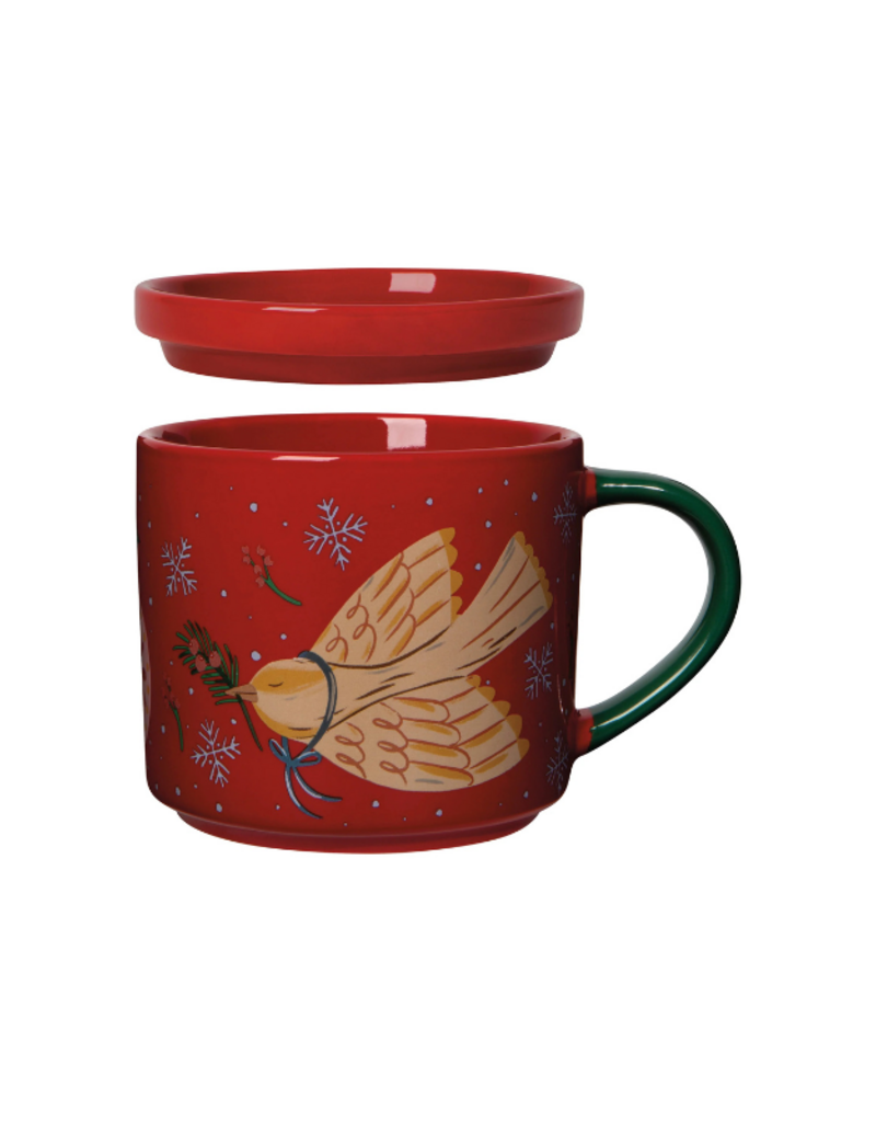 Danica Mug With Lid Seasons Tweetings