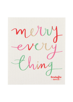 Danica Swedish Dish Cloth Merry Everything