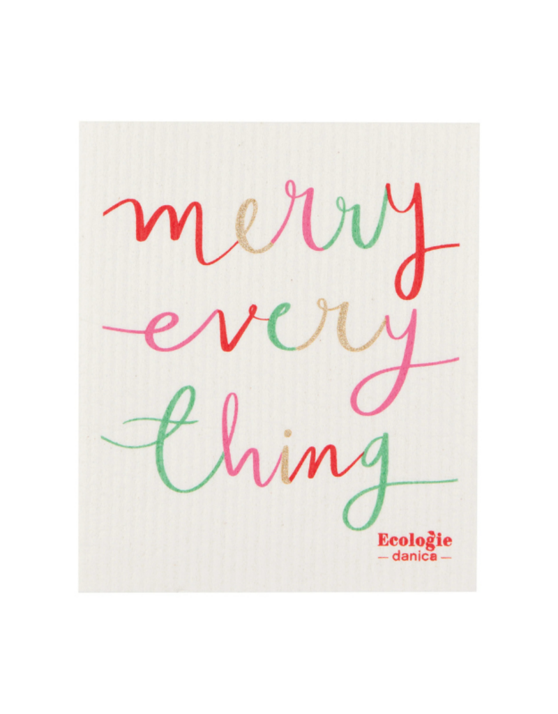 Danica Swedish Dish Cloth Merry Everything