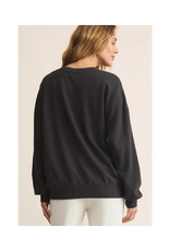 Z Supply Celebrate Sunday Sweater in Black Sand by Z Supply