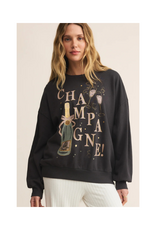 Z Supply Celebrate Sunday Sweater in Black Sand by Z Supply