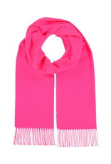 Fraas Solid Cashmink Scarf in Neon Pink by Fraas