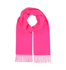 Fraas Solid Cashmink Scarf in Neon Pink by Fraas