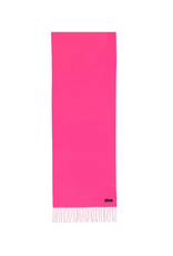 Fraas Solid Cashmink Scarf in Neon Pink by Fraas