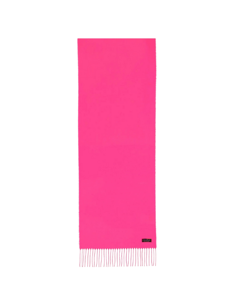 Fraas Solid Cashmink Scarf in Neon Pink by Fraas