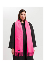Fraas Solid Cashmink Scarf in Neon Pink by Fraas