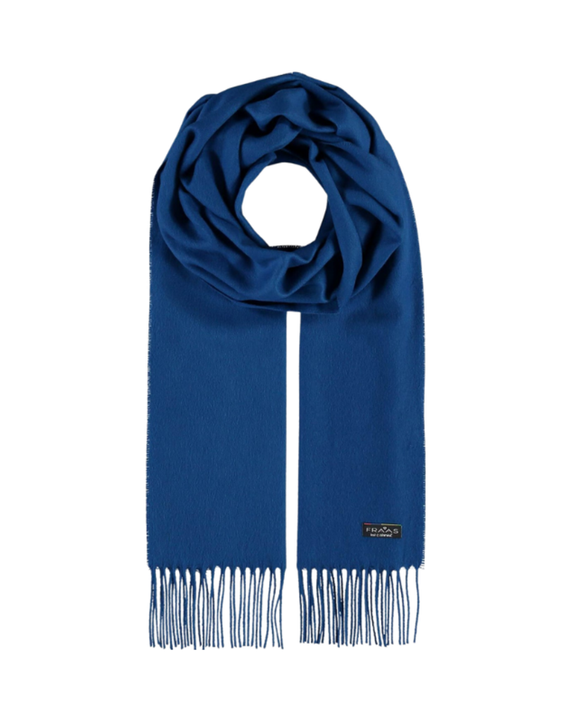 Fraas Solid Cashmink Scarf in Denim by Fraas