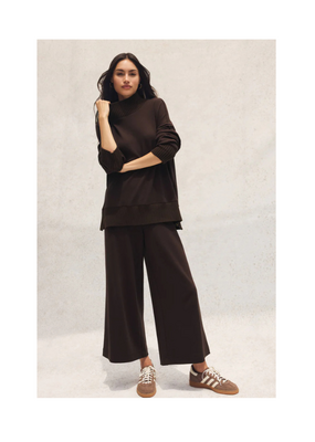 Z Supply Scout Rib Pant in Chocolate Cherry by Z Supply