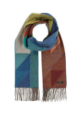 Fraas Cashmink Geometric True Blue by Fraas